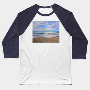 Early morning on the beach Baseball T-Shirt